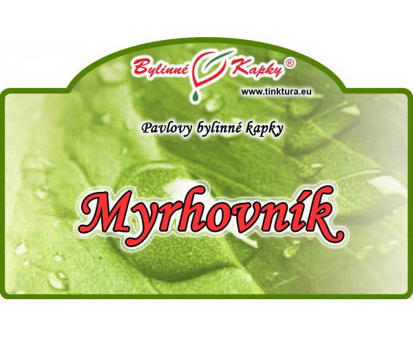 MYRHOVNÍK kapky (tinktura) 50ml | Bylinné kapky 