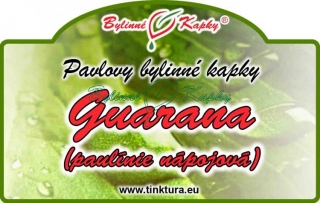 GUARANA kapky (tinktura) 50ml | Bylinné kapky